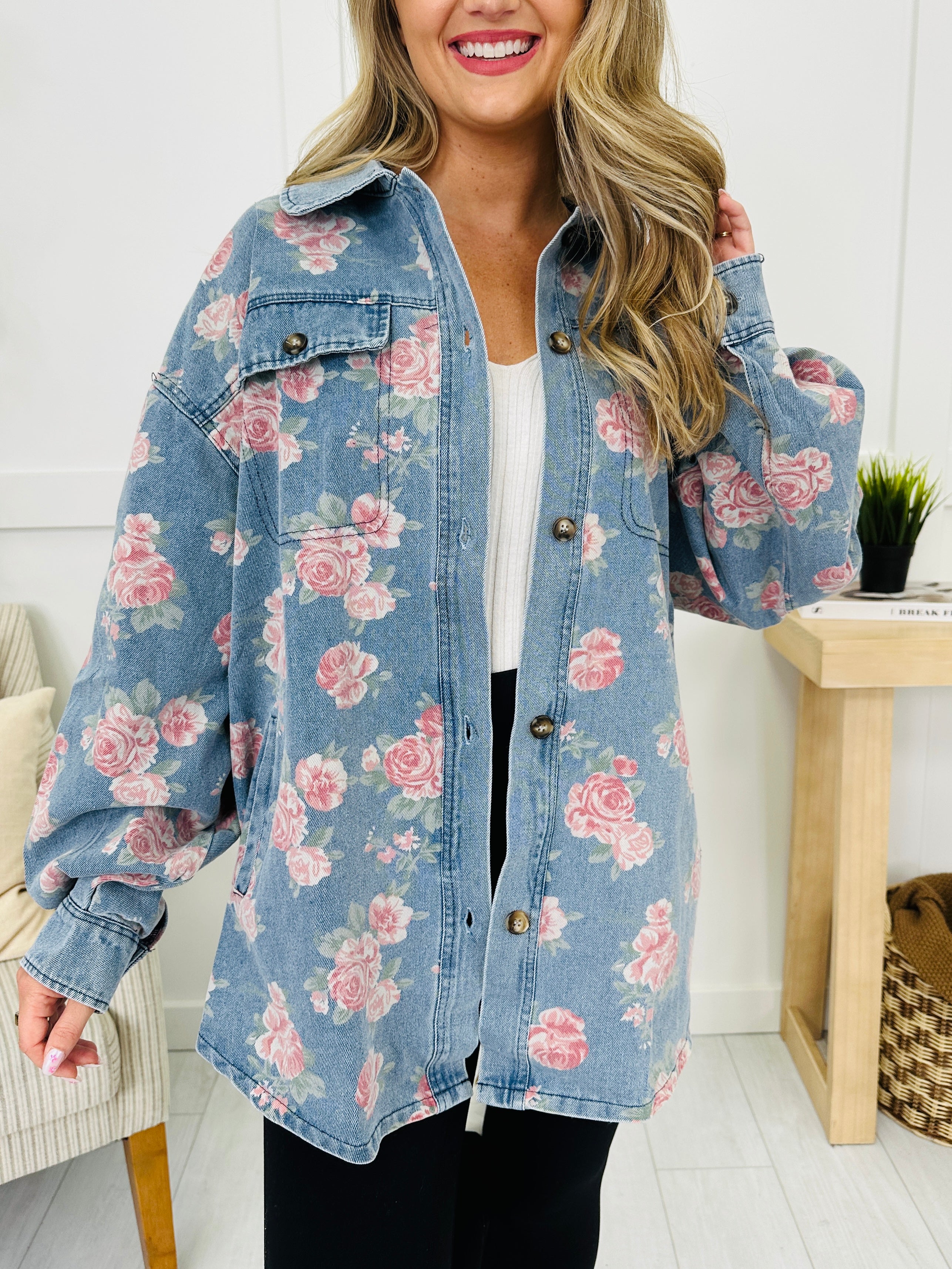 Country Bloom Shacket
