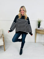 Falling For Stripes Sweater-Multiple Colors!