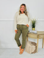 Judy Blue Olive You Weekender Jeans