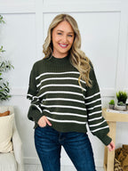 Stripe Right Sweater- Multiple Colors!