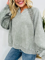 Falling Hard Pullover-- Multiple Colors!