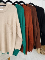 Stayed In Layers Sweater- Multiple Colors!