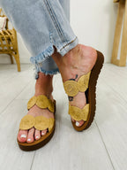 Blossoming Spiral Sandals In Raffia
