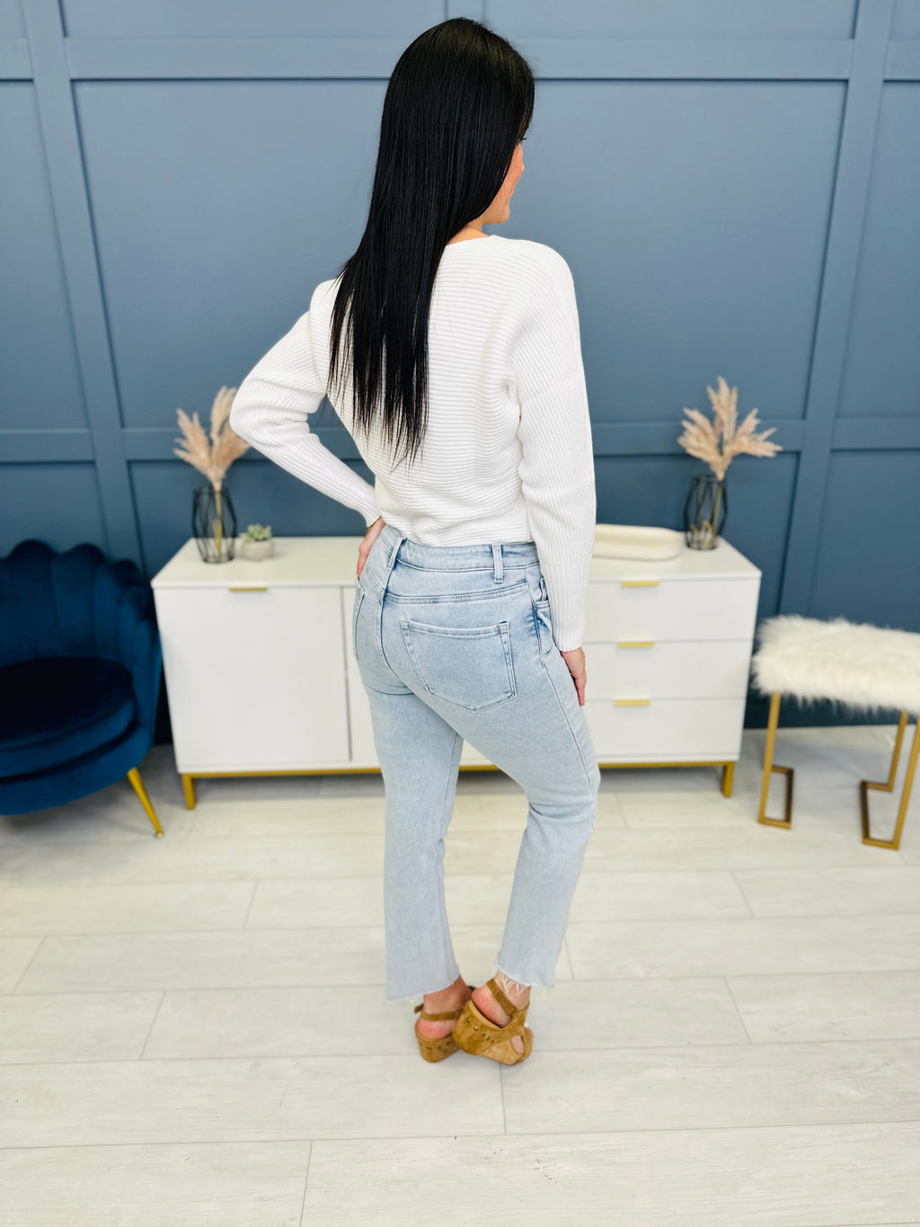 Lovervet REG/CURVY Slim Chance Slim Straight Leg Jeans