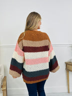 Everyday Bright Sweater in Mocha Combo