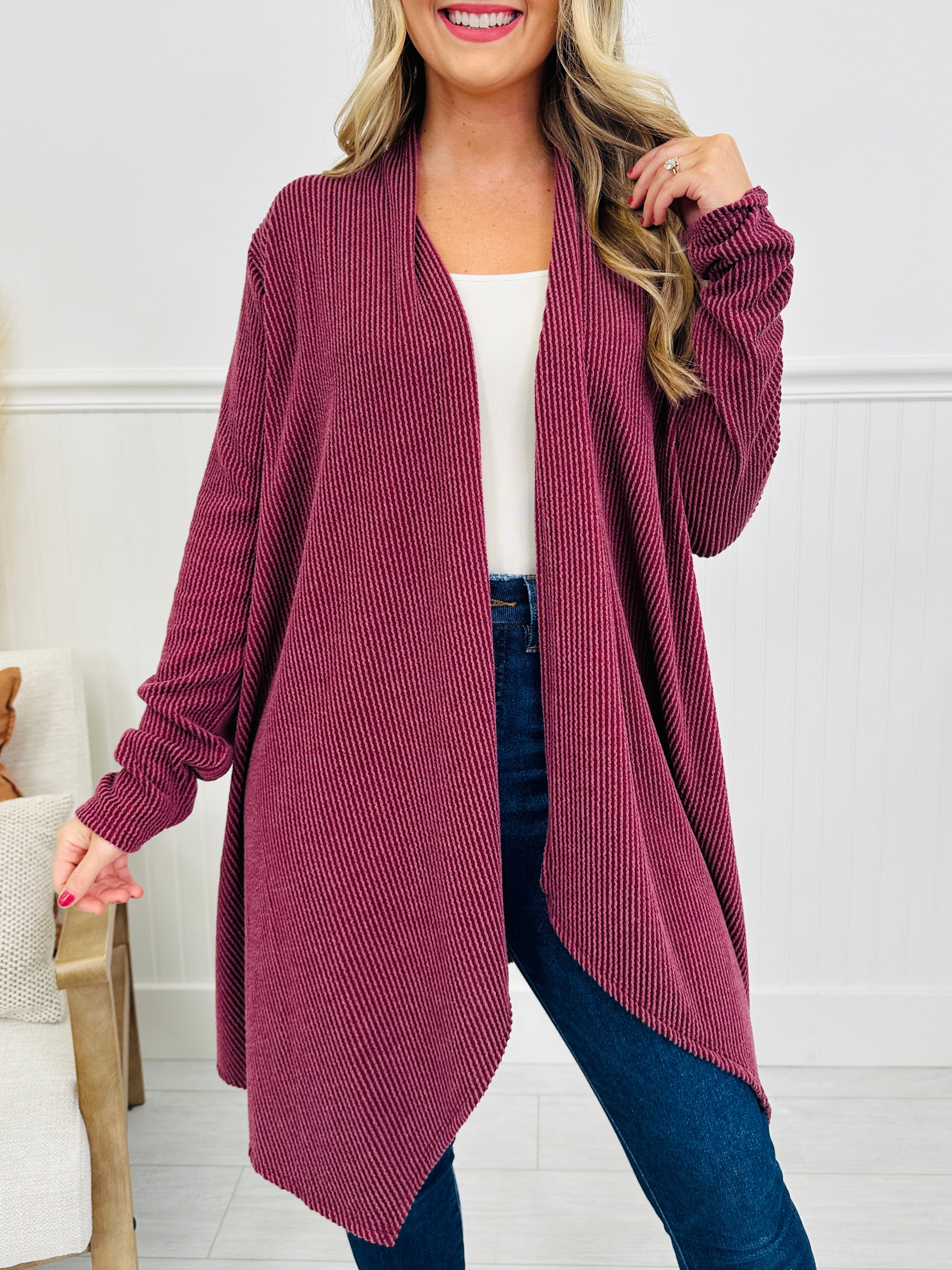 Linger A Little Longer Cardigan- Multiple Colors!