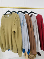 Everyday Thermal Sweater- Multiple Colors!