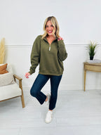 Zip Into Fall Pullover-- Multiple Colors!