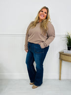 Pocket Goals Tummy Control Bootcut Jeans