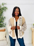 Cheetah Contrast Jacket