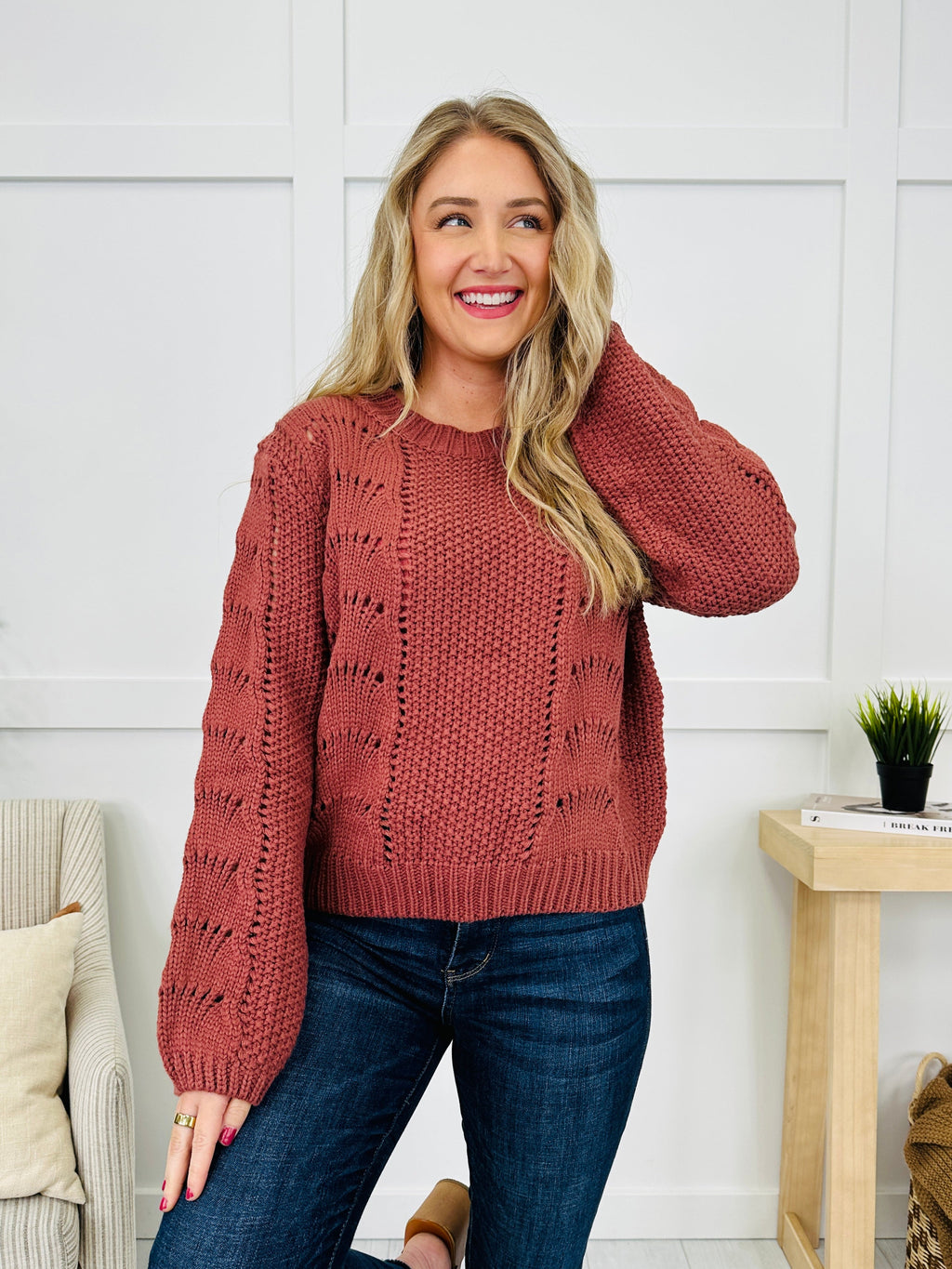 Tangled In You Sweater- Multiple Colors!