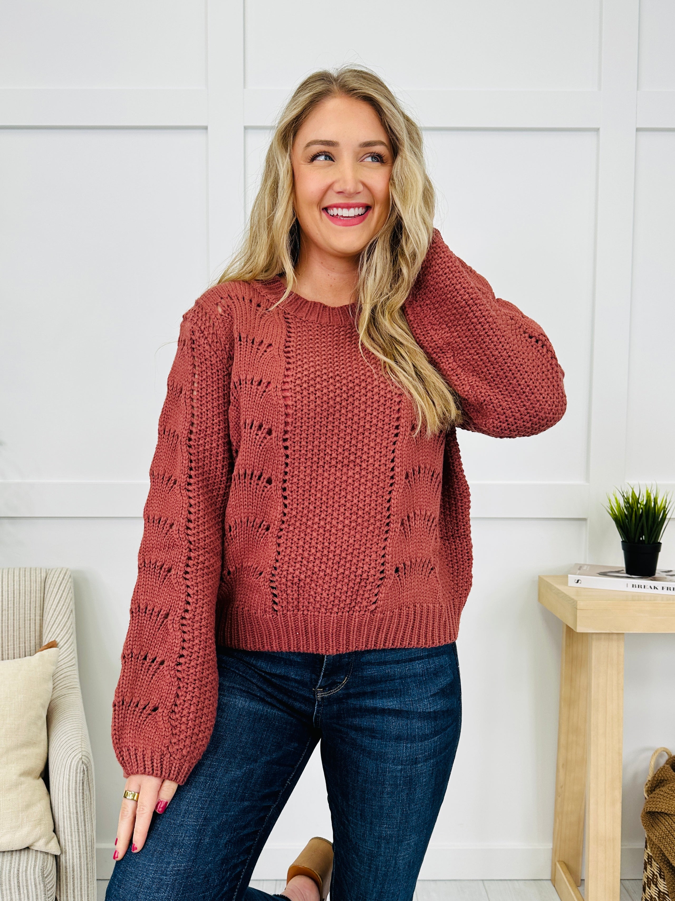 Tangled In You Sweater- Multiple Colors!