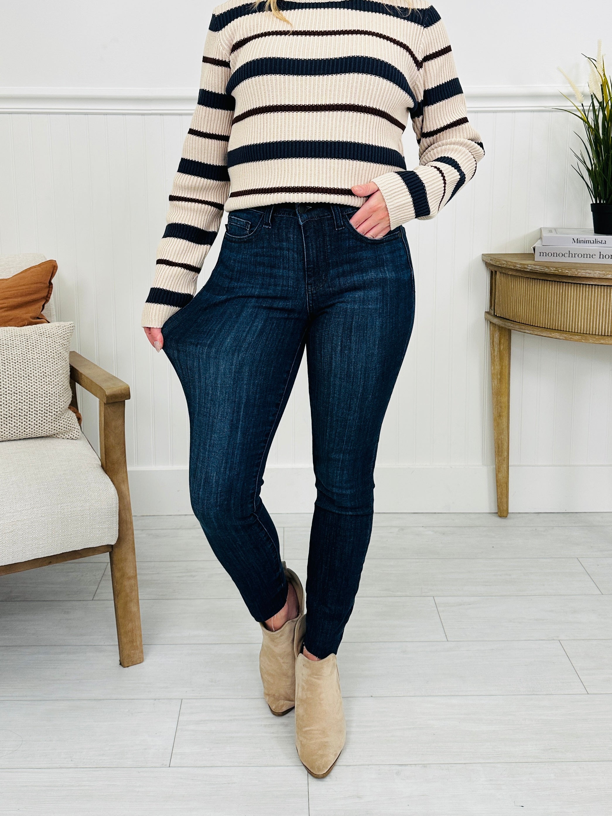 Judy Blue Double The Love Skinny Jeans