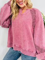 Falling Hard Pullover-- Multiple Colors!