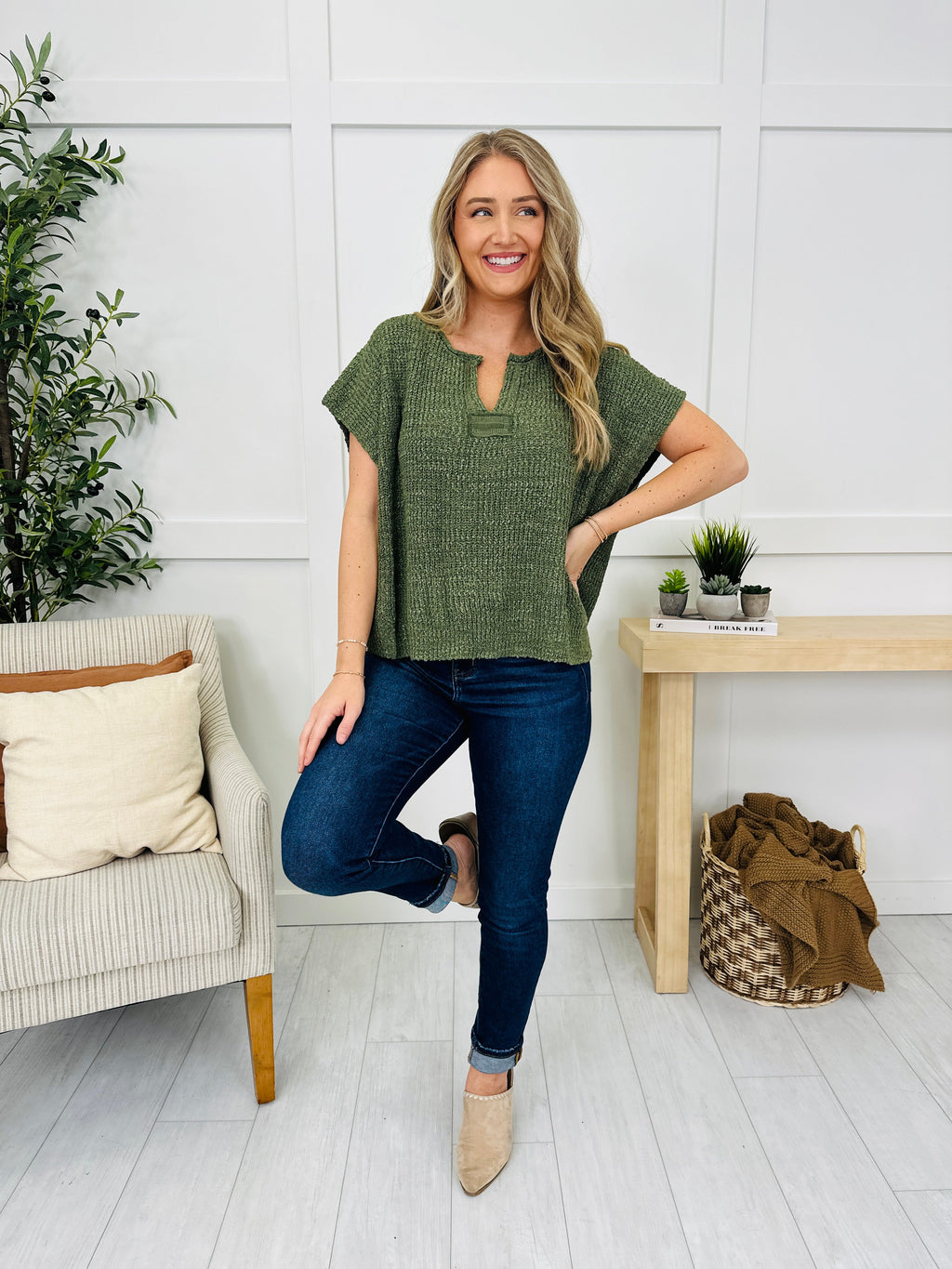 Unraveled Charm Sweater- Multiple Colors!