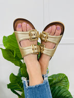 Shoreline Steps Sandals in Gold
