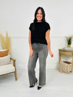 Wild Thing Tummy Control Grey Leopard Jeans