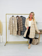 Layered In Trend Jacket- Multiple Colors!