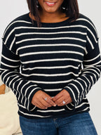 Every Other Beat Sweater in Oreo