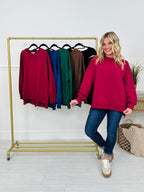 Cozy Intentions Pullover- Multiple Colors!