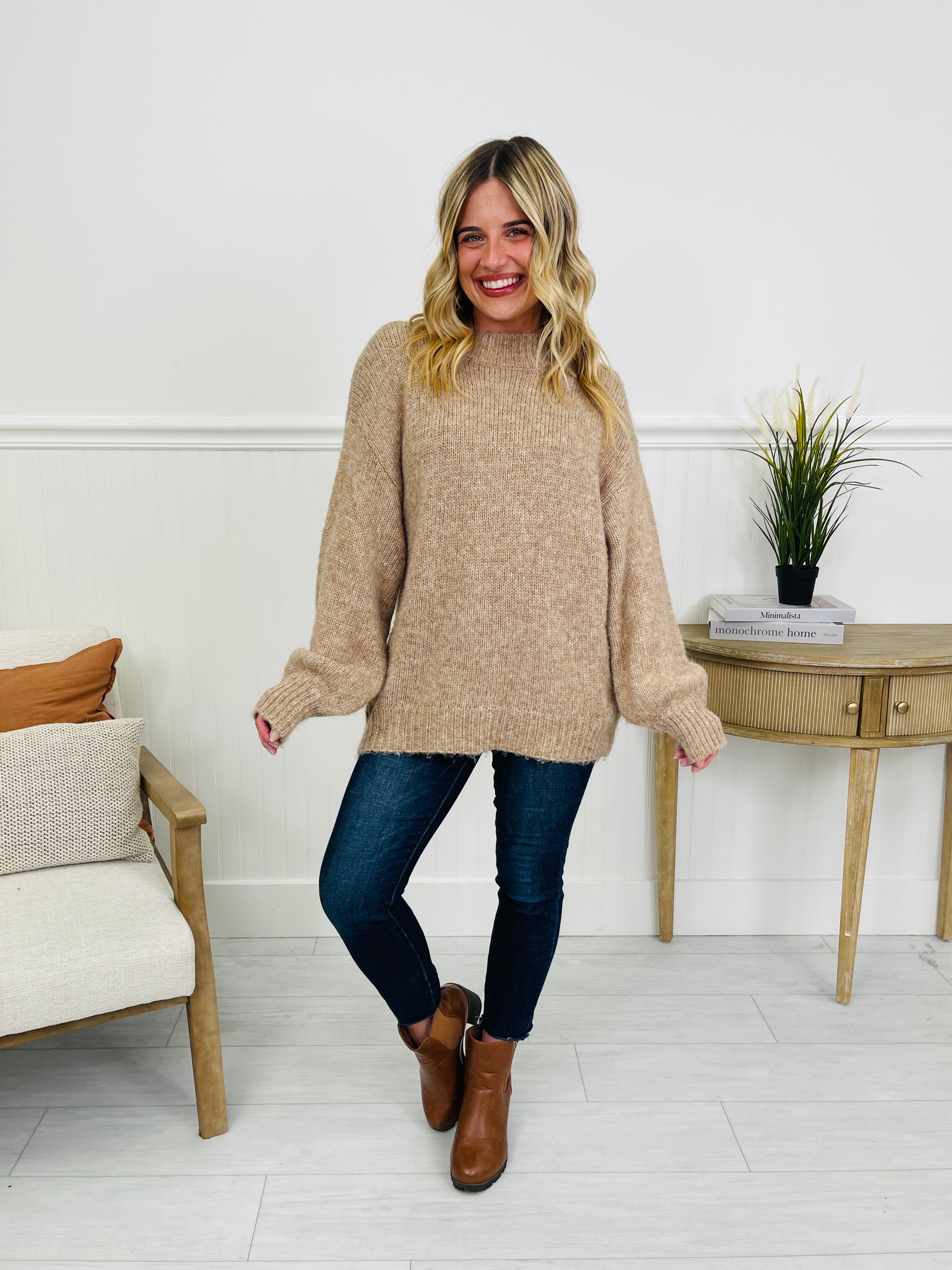 Cozy Moments Sweater in Two Colors
