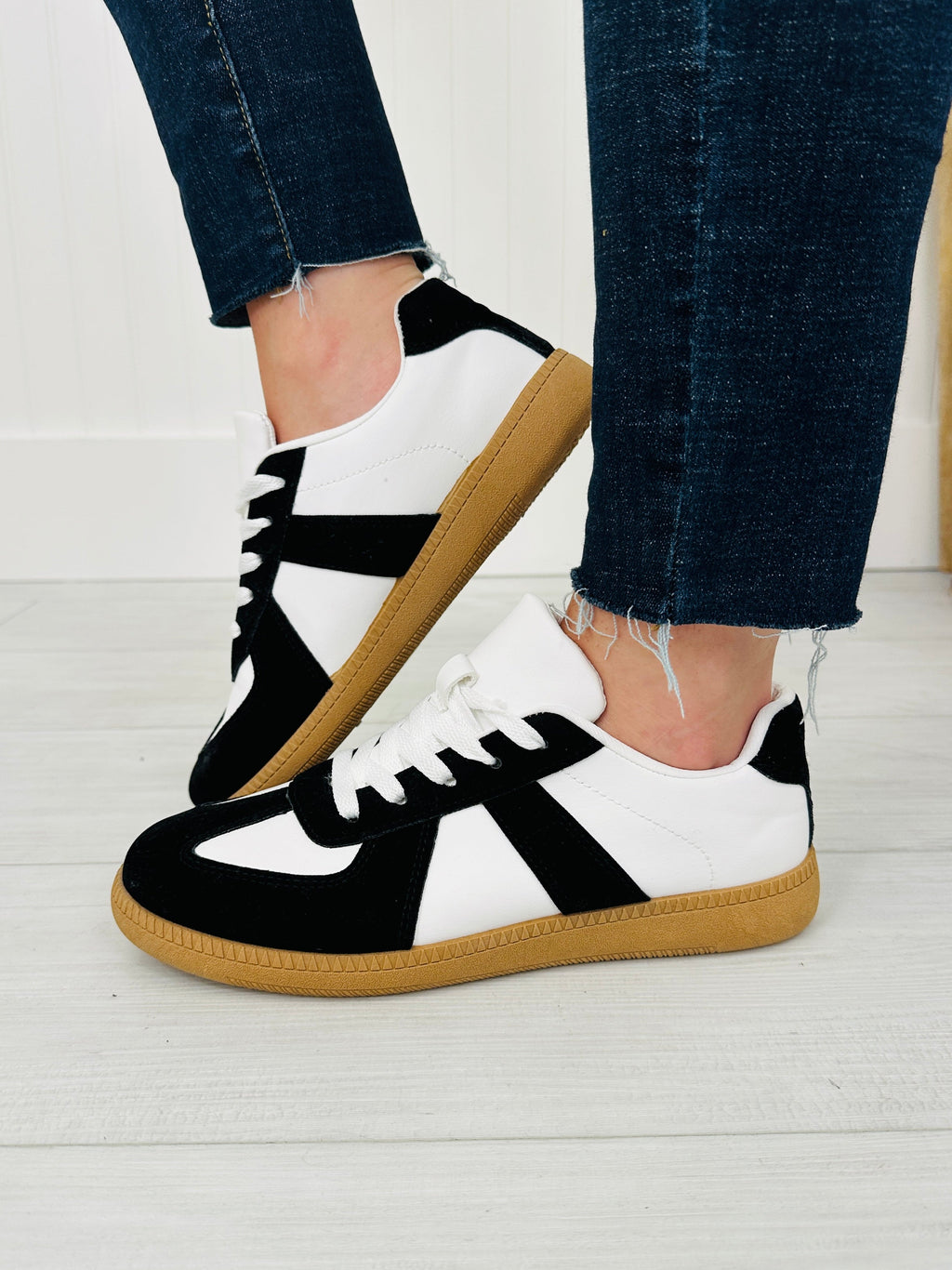 Throwback Track Sneakers