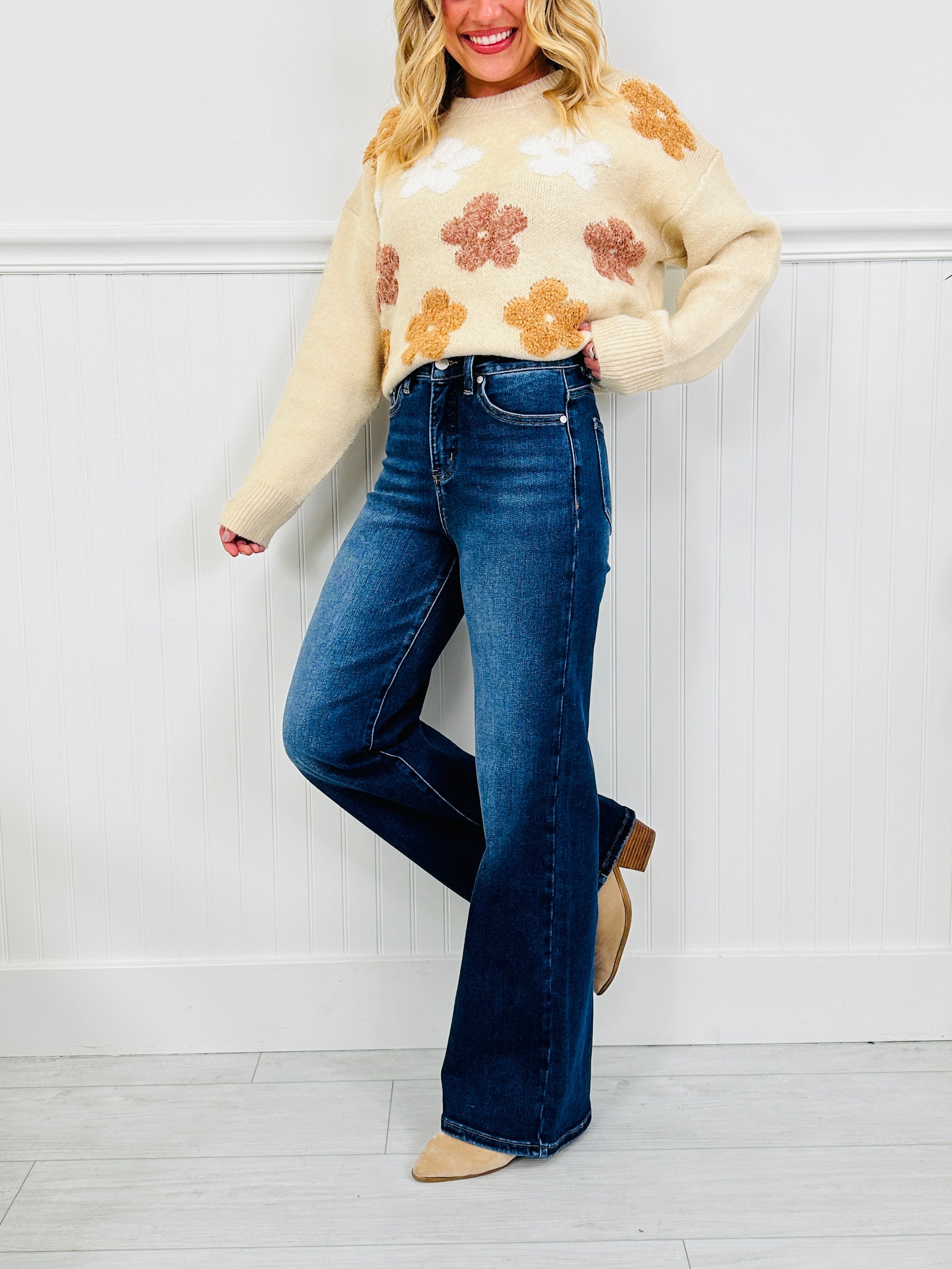 Made For You Wide Leg Jeans in Multiple Inseams