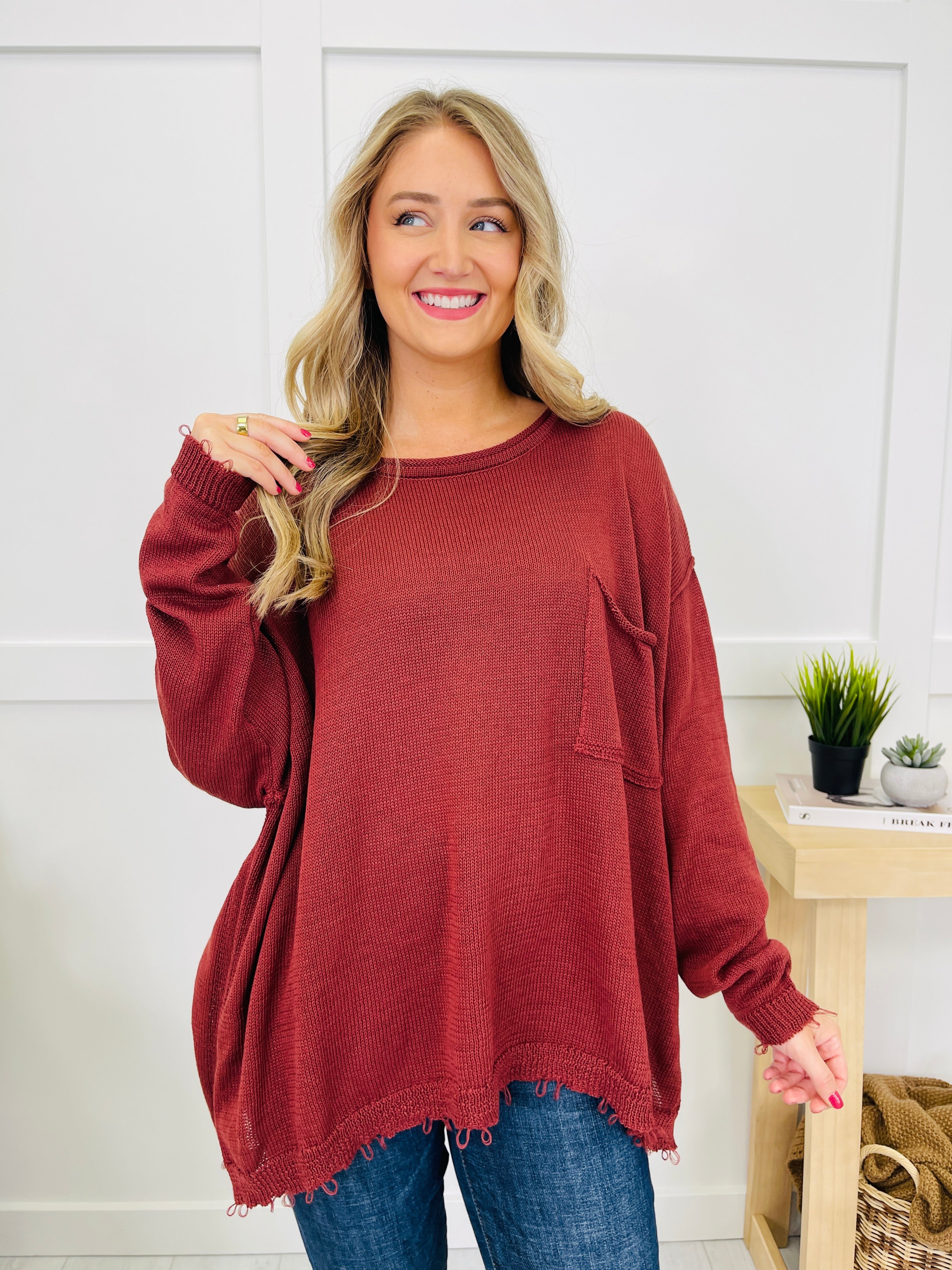 Running On Dreams Sweater- Multiple Colors!