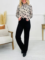 Judy Blue Forever Flattering Tummy Control Straight Leg Black Jeans