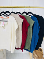 Unraveled Charm Sweater- Multiple Colors!