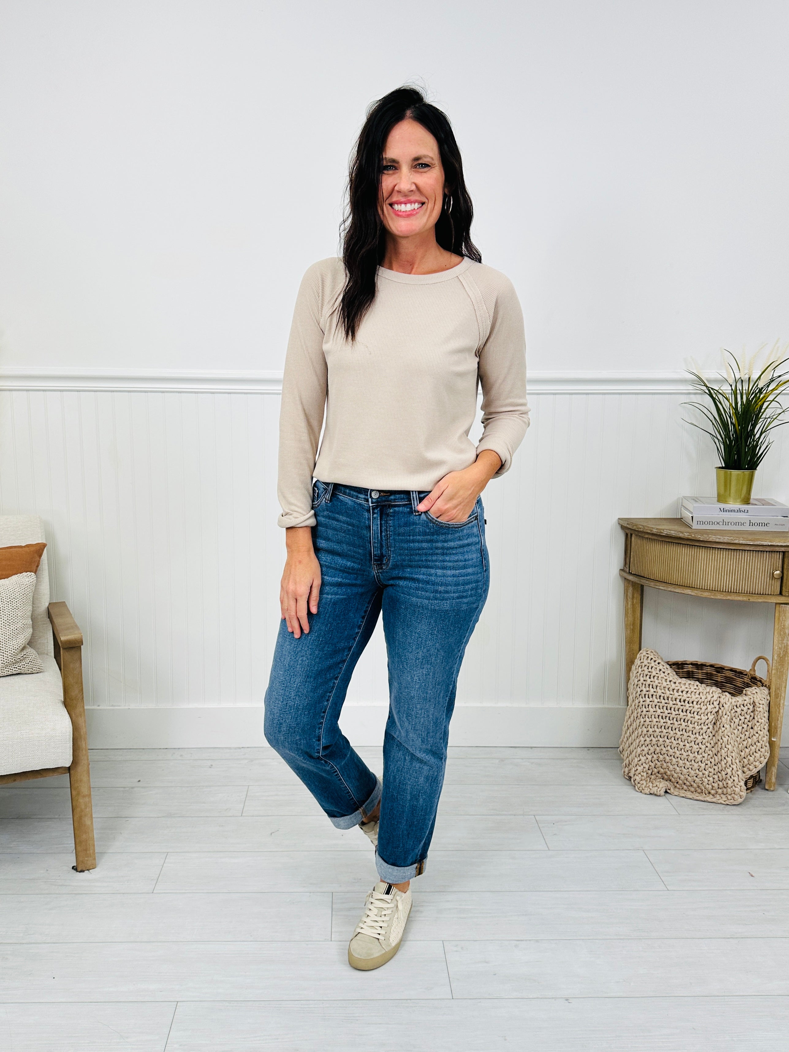 Judy Blue Through It All Boyfriend Jeans