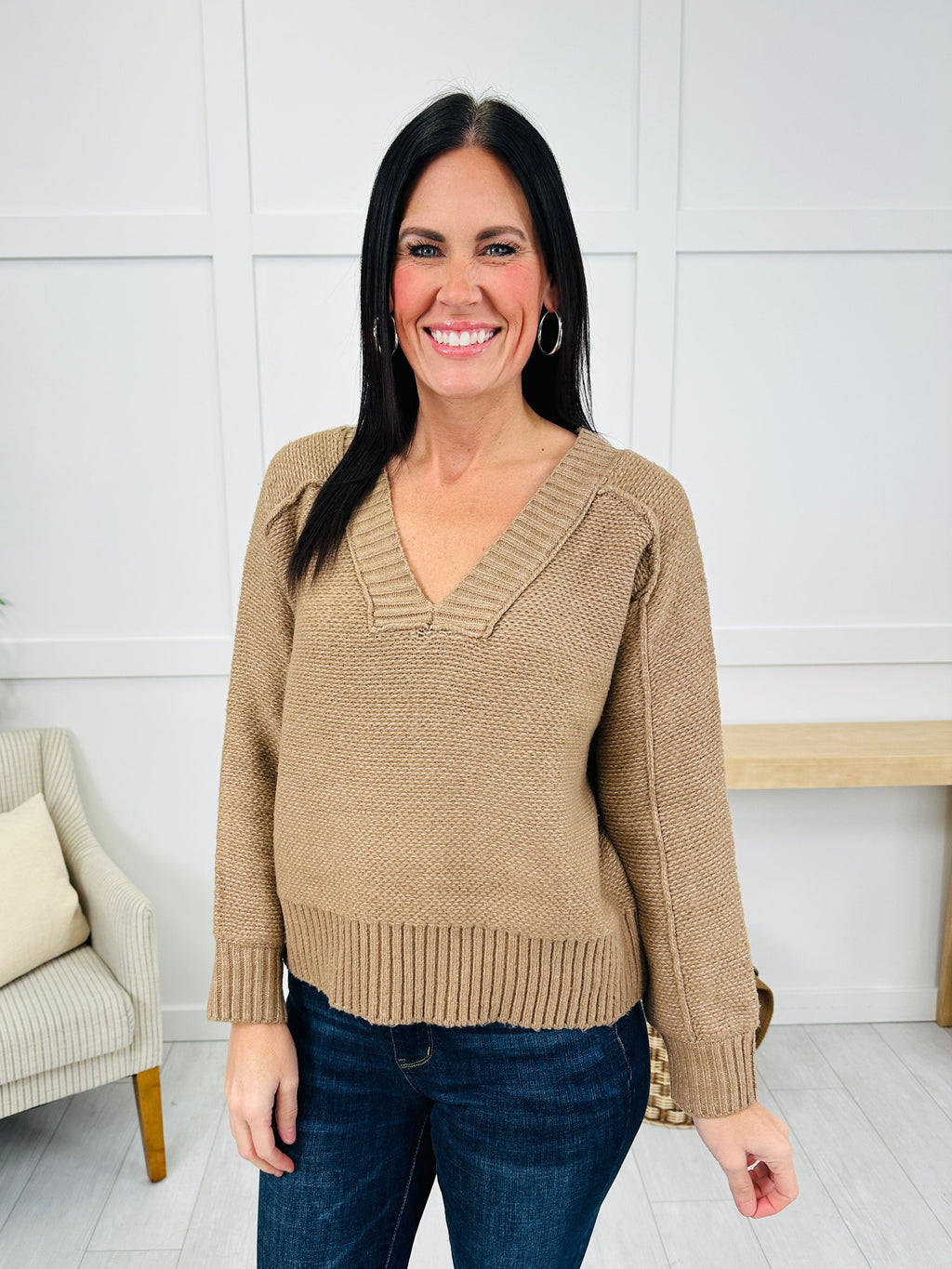 Take The Scenic Route Sweater- Multiple Colors!