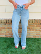 Wear Everywhere Wide Leg Tummy Control Jeans