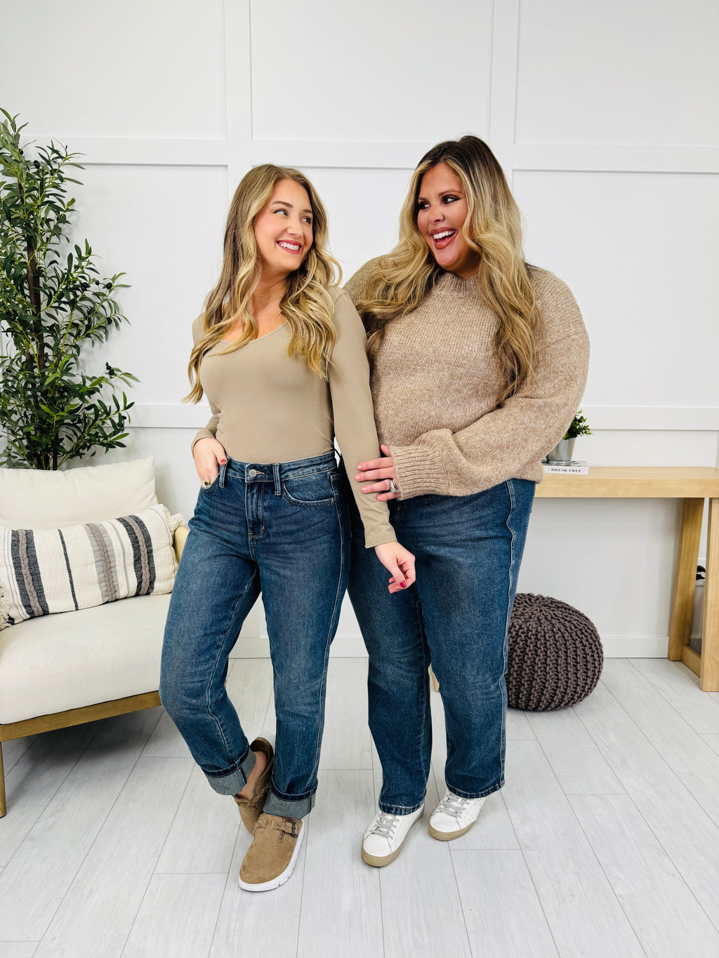 Judy Blue Straight to Style Rigid Magic Straight Leg Jeans