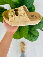 Step Above The Rest Platform Raffia Sandals