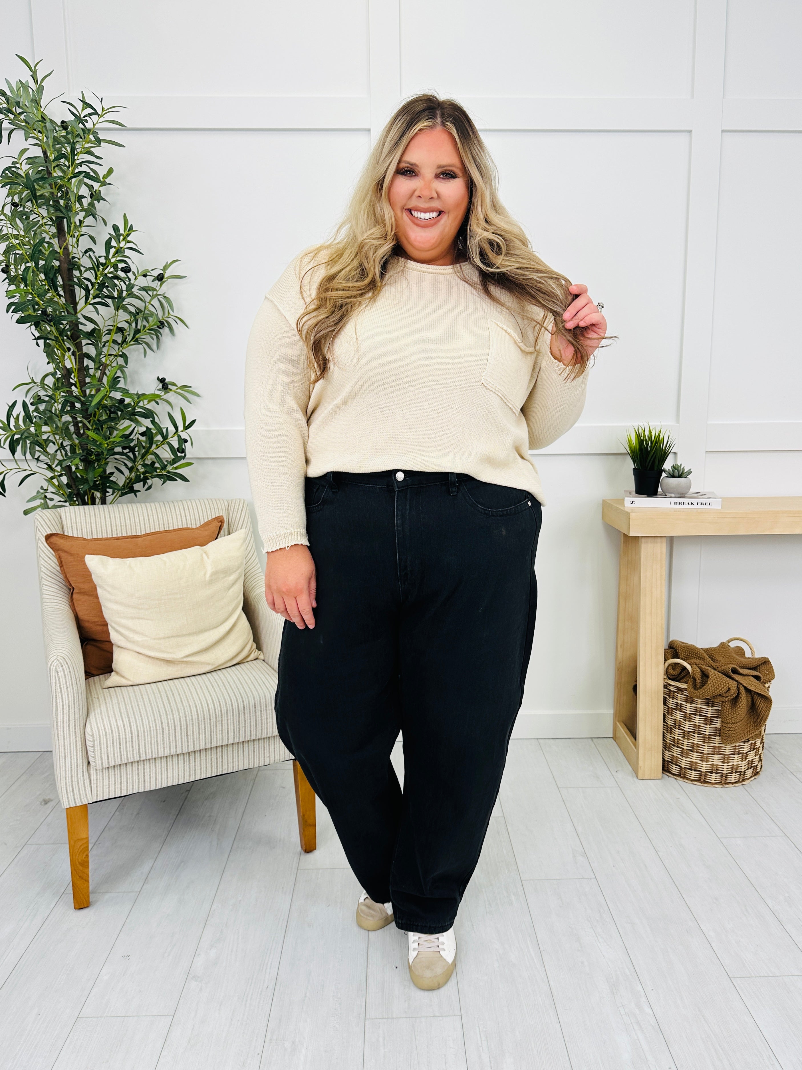 Judy Blue Bold & Barrel Rigid Magic Barrel Jeans