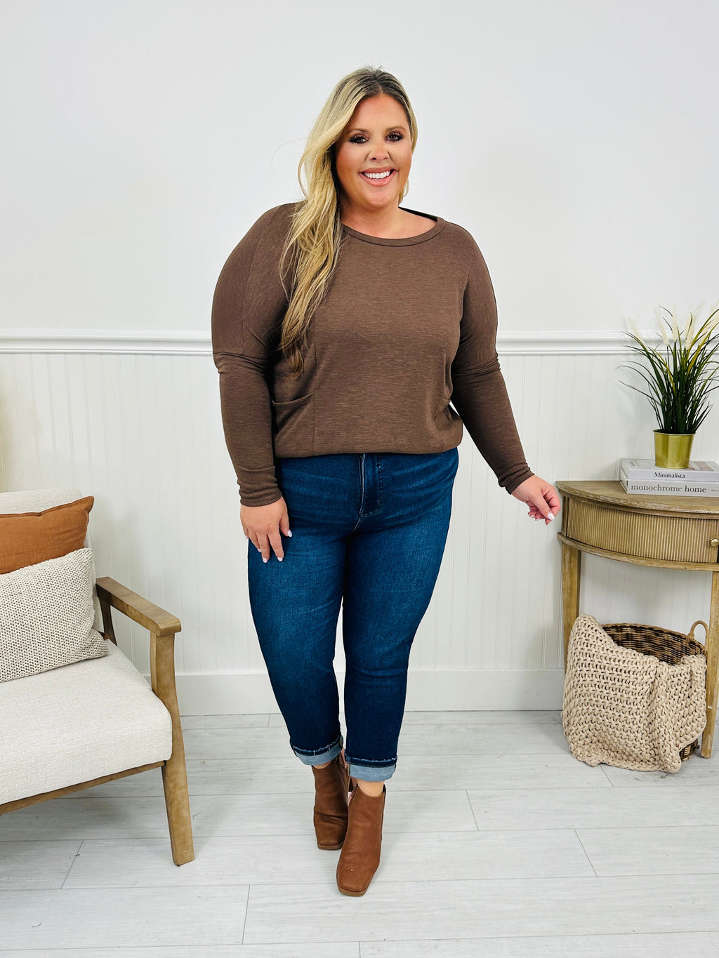 All In The Details Tummy Control Cuffed Skinny Jeans