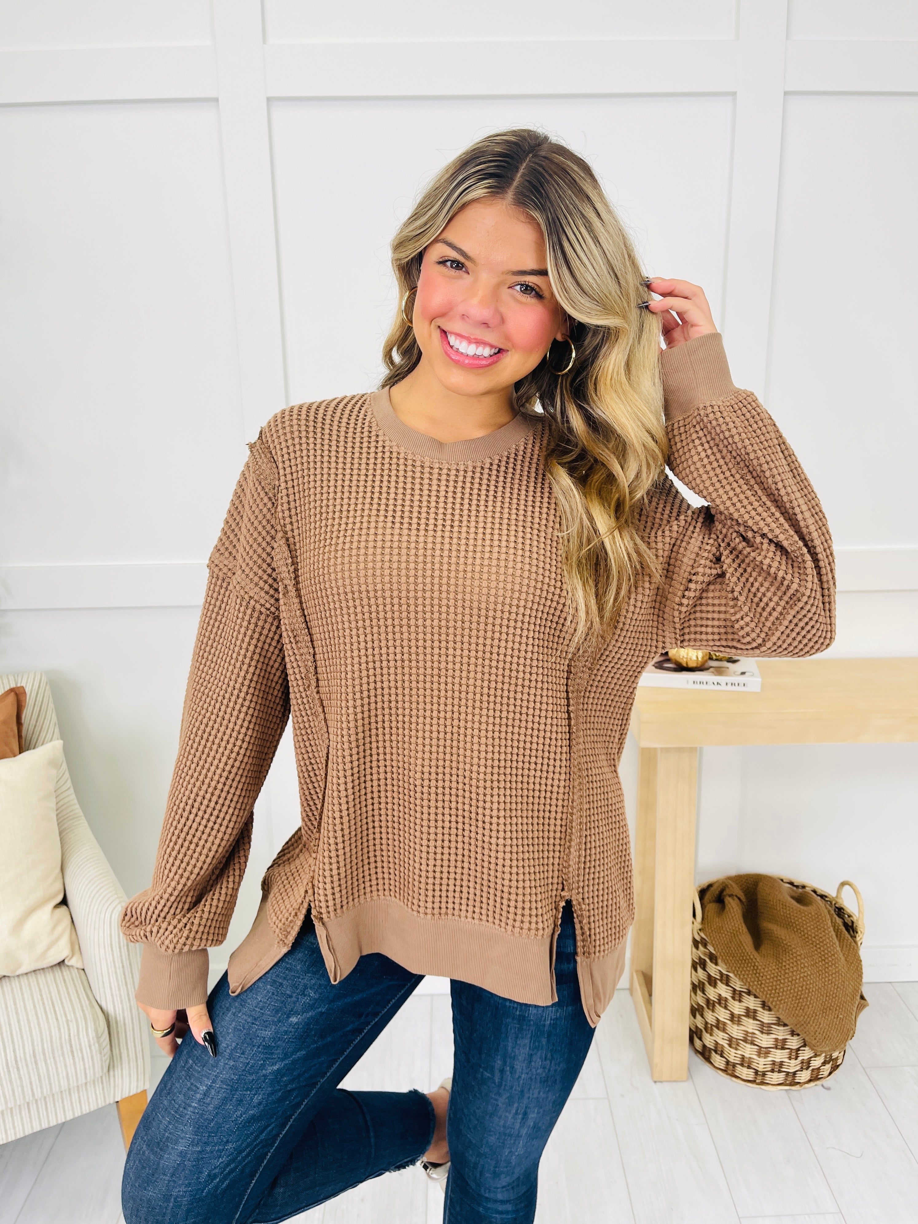 Everyday Thermal Sweater- Multiple Colors!