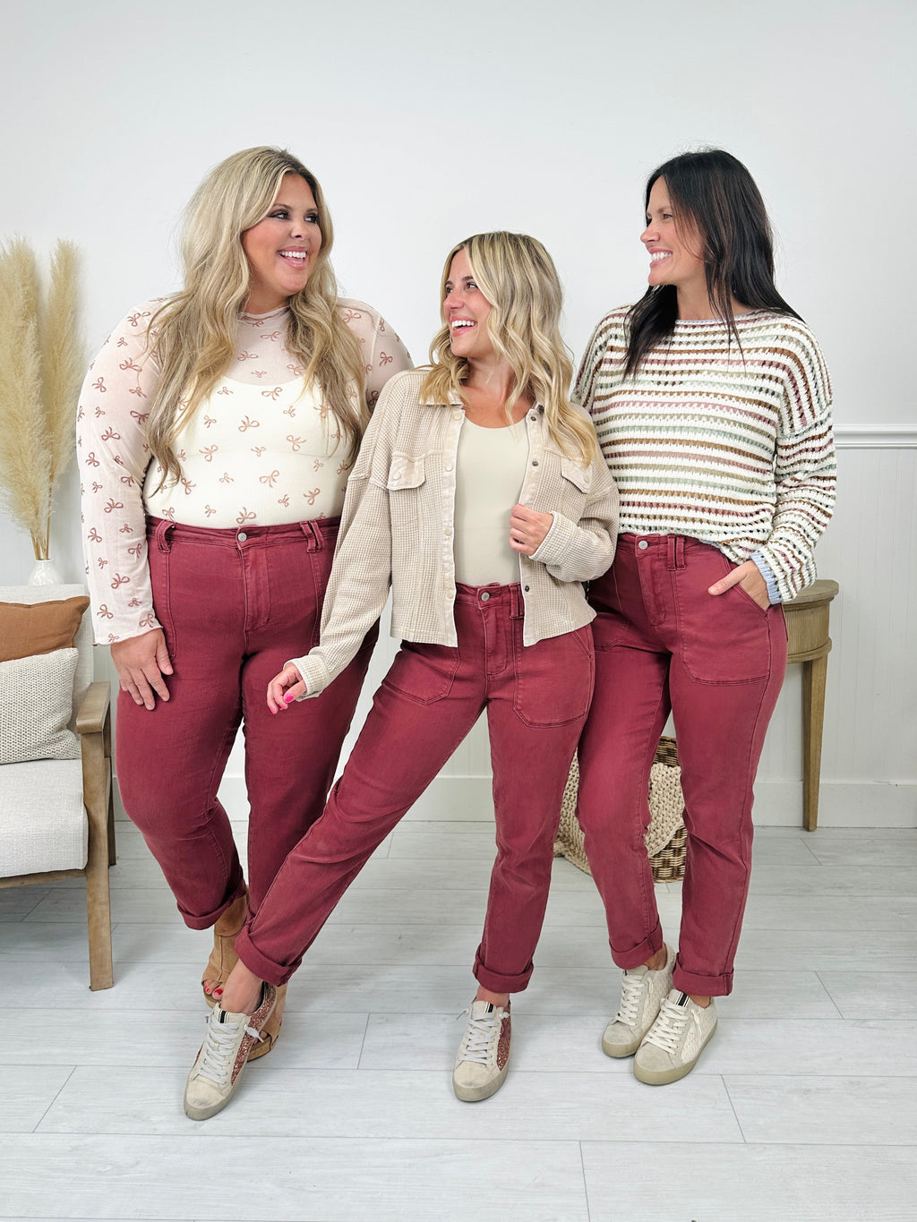 Judy Blue Wine Down Weekender Jeans