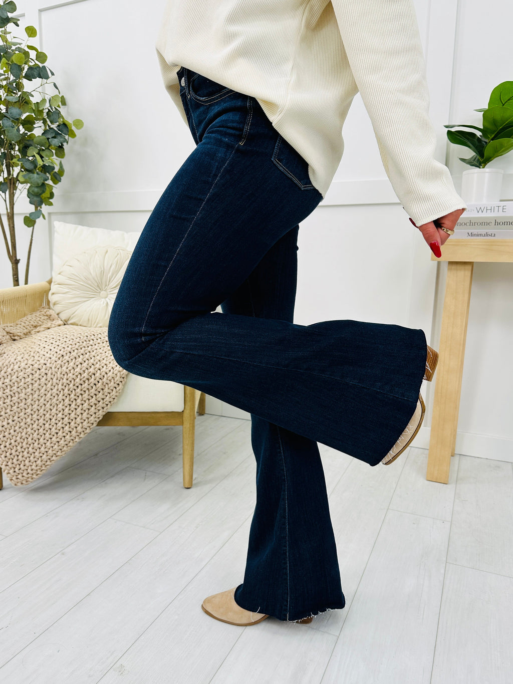 Judy Blue See Ya There Flare Jeans