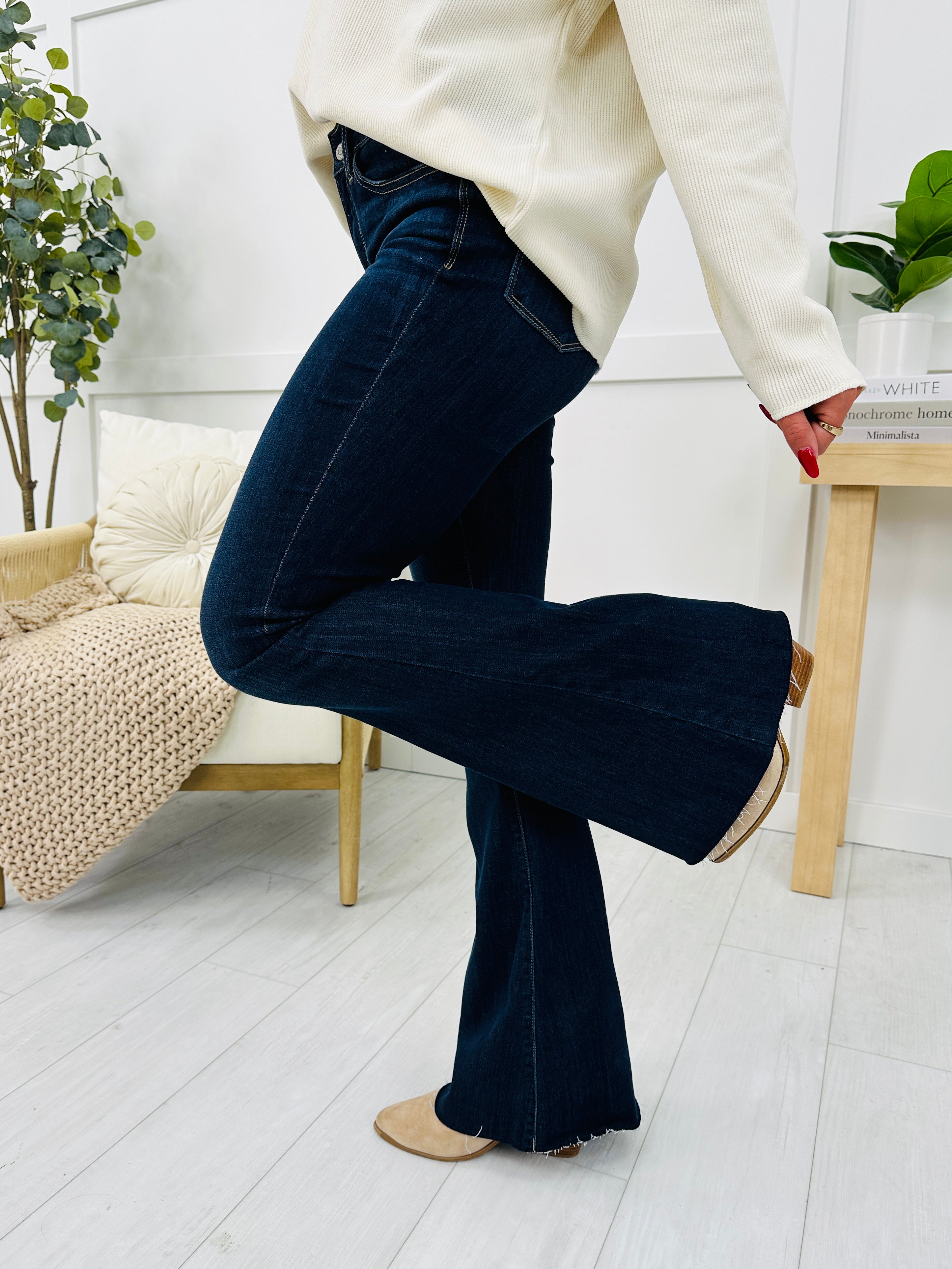 Judy Blue See Ya There Flare Jeans