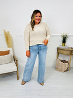 Power Moves Tummy Control Slim Wide Leg Jeans