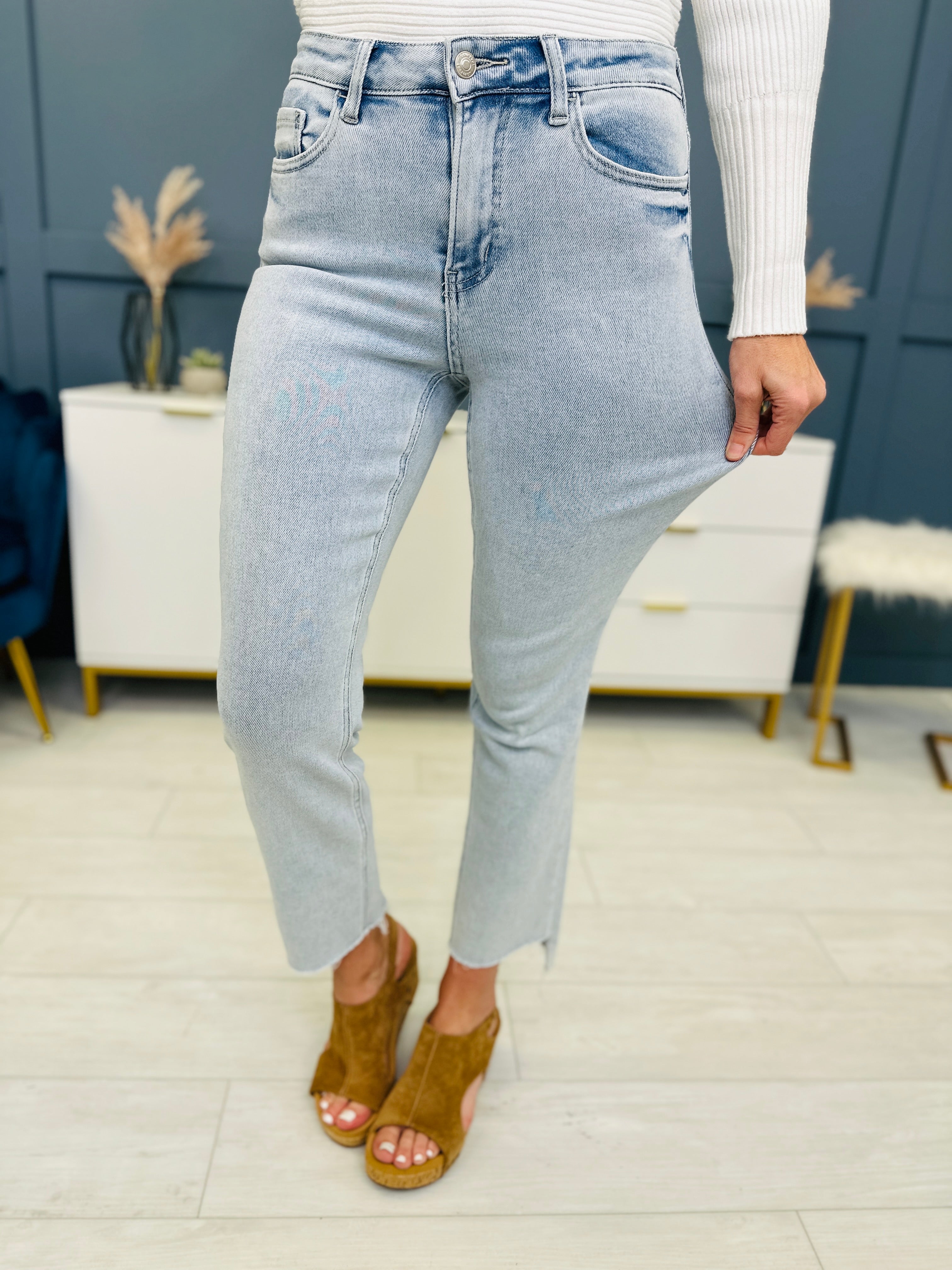 Lovervet REG/CURVY Slim Chance Slim Straight Leg Jeans