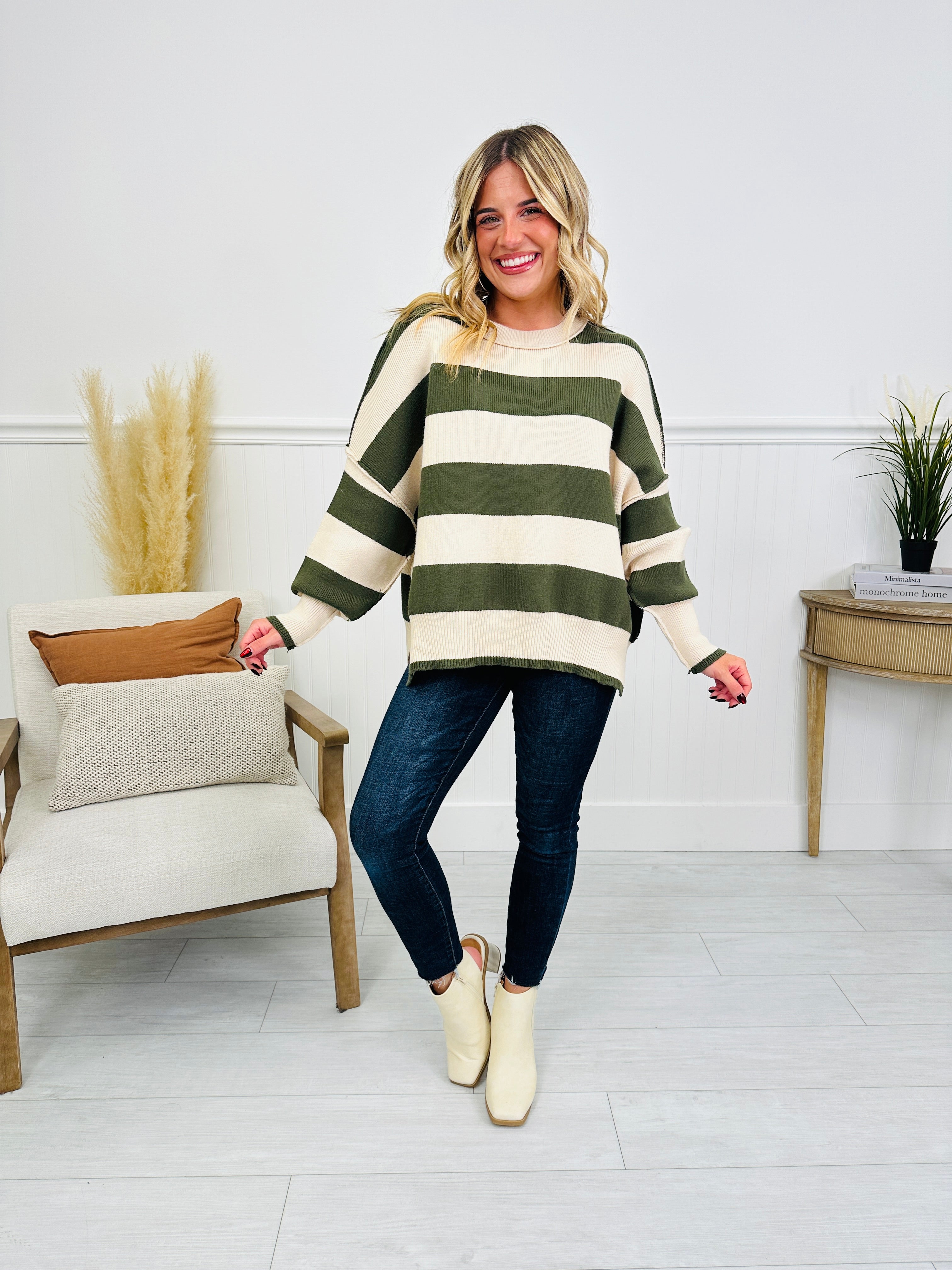 Cozy Days Sweater-- Multiple Colors!