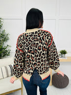 Spotted Stitchwork Sweater