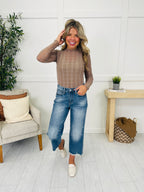 Judy Blue Mystical Magical Rigid Magic Cropped Wide Leg Jeans