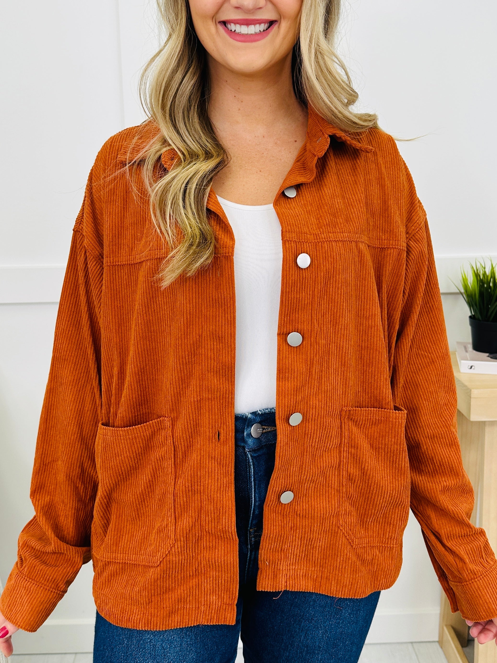 Easy As Sunday Shacket- Multiple Colors!