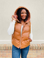 Nothing Like The Others Vest In Camel