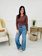 Planning Ahead Tummy Control Wide Leg Jeans