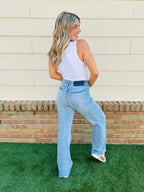 Wear Everywhere Wide Leg Tummy Control Jeans